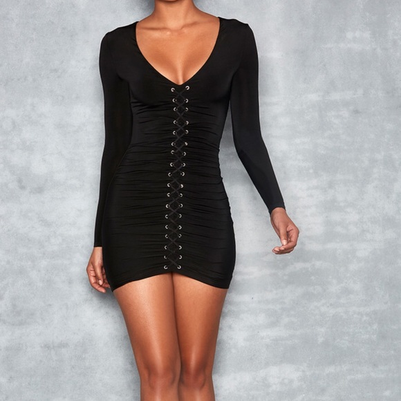 Mistress Rocks LA Dresses & Skirts - Mistress Rocks LA black plunge neck line